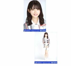 【179】乃木坂46 公式グッズ 生写真 2枚　セミコンプ　筒井あやめ　乃木坂46 Wilderness world ヨリヒキ