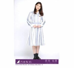 729◎乃木坂46 公式グッズ 生写真 1枚　若月佑美　CD封入特典　ヒキ　シンクロニシティ Type-D