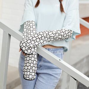 アームカバー 可愛い手袋 花柄　レディース 韓国　UVカット 日焼け対策