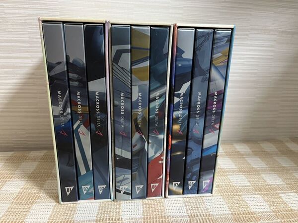 マクロスΔ 初回全9巻セットDVD 即決 送料無料