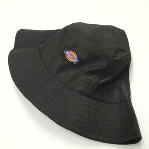 未使用/約59cm/ Dickies ブラック キャップ アメカジ キャンプ ロゴ ディッキーズ メンズ レディース アウトドア スポーツ ロゴ ソロキャン