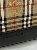 ◎【未使用品】BURBERRY バーバリーショルダーバッグ ハンドバッグ ノバチェック バーバリーロンドン 保存袋 箱付き _画像3