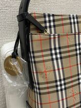 ◎【未使用品】BURBERRY バーバリーショルダーバッグ ハンドバッグ ノバチェック バーバリーロンドン 保存袋 箱付き _画像2