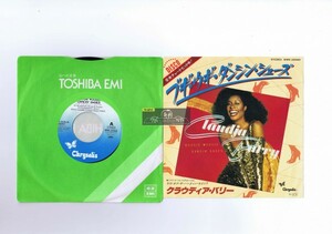 【 7inch 】 Claudja Barry - Boogie Woogie Dancin' Shoes [ 国内盤 ] [ Chrysalis / WWR-20580 ]