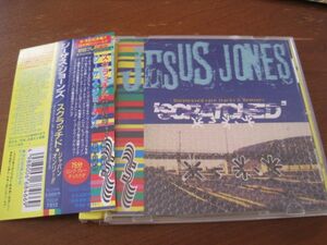 国内盤CD　帯あり　 JESUS JONES 　Scratched　 来日記念盤 ジーザス・ジョーンズ スクラッチド