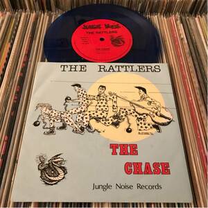 The Rattlers Blue Vinyl 7ep The Chase 1991 Germany Press ネオロカビリー サイコビリー