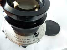 超貴重フォクトレンダー HELIAR 24㎝F4.5? 5.5? ILEX5番シャッター4×5ボード改造 美品 コーティング有_画像3