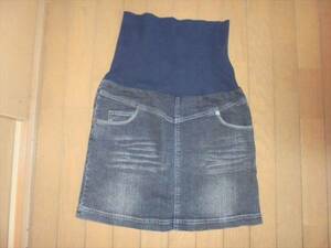  beautiful goods *en Jerry be* maternity Denim skirt *9 number 