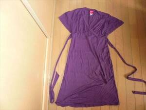 maternalove* purple One-piece maternity nursing . equipped *S