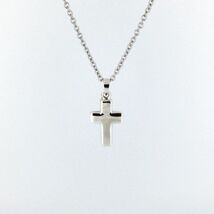 シルバー925製クロス十字架モチーフネックレス_画像2