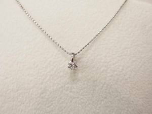 Pt900/850 D0.23ct necklace 40cm free shipping /R2891