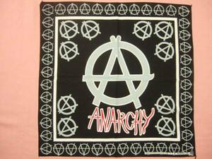 横浜最新　ANARCHY☆バンダナ 同梱4枚まで送料180円ξ☆Ｂξ　ξ40s