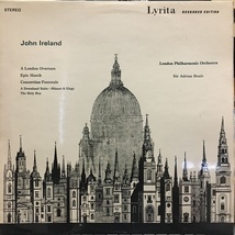LYRITA SRCS-31 アイアランド 管弦楽曲集 A London Overture他 溝有！ / Ireland, Orchestral Pieces, Decca-Press, Audiophile Grooved!!_画像1