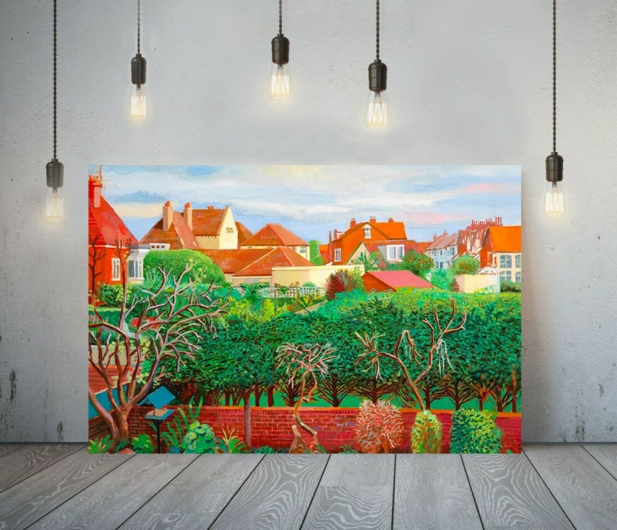 David Hockney – cadre en toile haut de gamme, affiche photo A1, panneau Pop Art, peinture de produits étrangers scandinaves, intérieur élégant 10, Documents imprimés, Affiche, autres