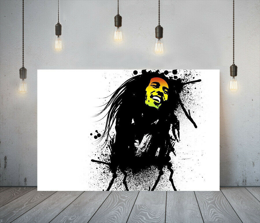 Bob Marley Reggae – cadre en toile de haute qualité, affiche Photo A1, panneau artistique nordique d'outre-mer, peinture de produits, intérieur élégant 2, Documents imprimés, Affiche, autres