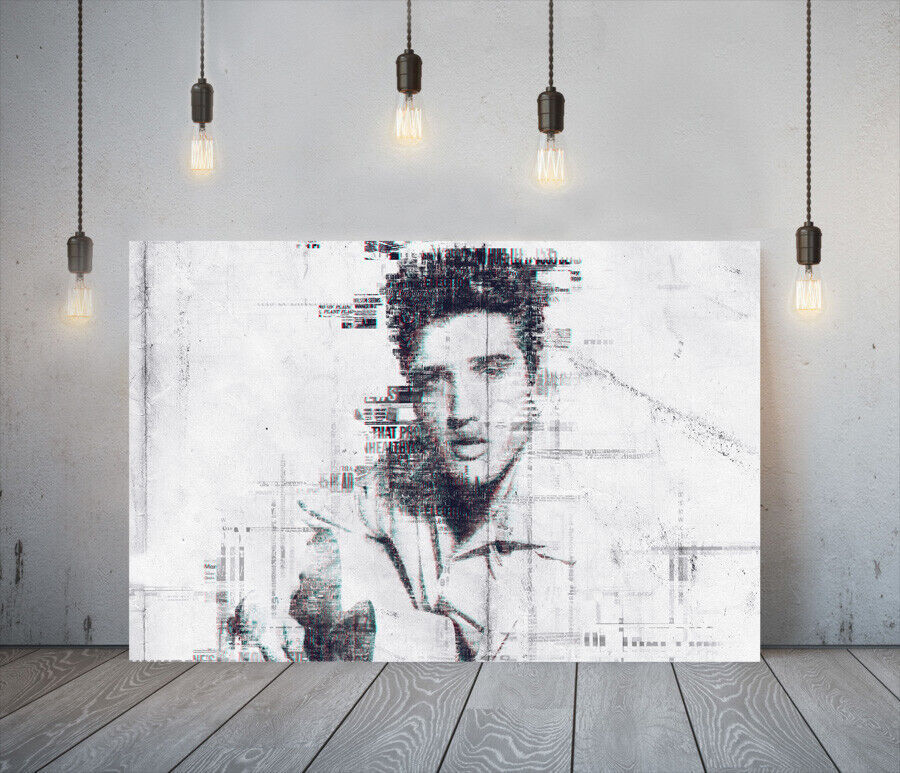Elvis Presley Hochwertiges Poster mit Leinwandrahmen, Bild, A1, Kunsttafel, nordisches Übersee-Foto, Waren, Gemälde, Interieur, Elvis 4, Gedruckte Materialien, Poster, Andere
