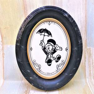 レア★ピノキオ Pinocchio ジミニー・クリケット Jiminy Cricket★切り絵風 影絵 壁掛け 額縁★ディズニーランド Disney TDL