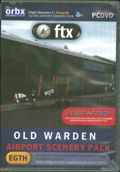 新品 Orbx FTX EU EGTH Old Warden(FSX) アドオンソフト