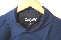 未使用 OnlyNY オンリーニューヨーク コットンコーチジャケット ネイビー S HUF ハフ ブルゾン トラッカー_画像7