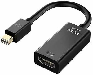 QTop Mini DisplayPort to HDMI変換ケーブル 4K,3D対応 Thunderbolt