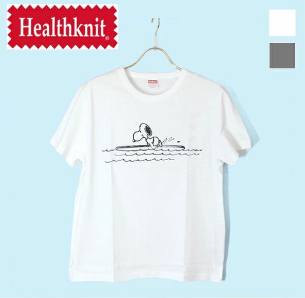 HealthKnit スヌーピーサーフィンTシャツPEANUTS