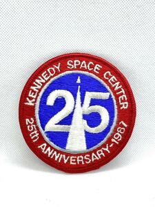 1980's* NASA *keneti cosmos center *25th badge * new goods unused 