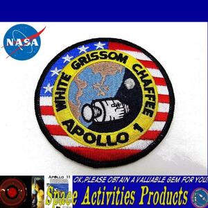 New* NASA * Apollo 1 номер трансмиссия * нашивка 