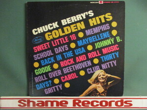 Chuck Berry ： Golden Hits LP (( ロックンロール R&R Rock 'n' Roll / Johnny B. Goode / Roll Over Beethoven / 落札5点で送料無料