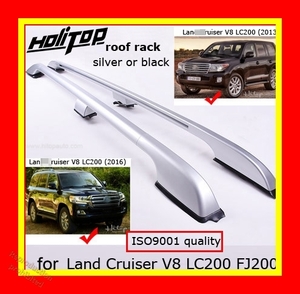 トヨタ ランドクルーザー 200 V8 LC 200 LC200 FJ200 2008-2018用 OE ルーフラック ルーフバー ラゲッジレール カー用品