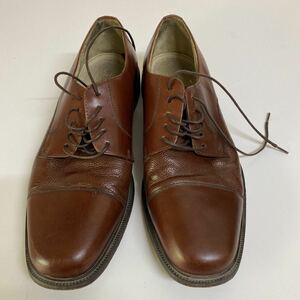 FLORSHEIM フローシャイム ストレートチップ ビジネスシューズ 9D 27.0cm ブラウン 古着