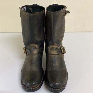 珍品 FRYE COACH フライ コーチ コラボ 9B エンジニアブーツ ペコスブーツ 古着
