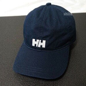 HELLY HANSEN ヘリーハンセン ロゴ キャップ ハット 帽子 ネイビー コットン 海外モデル ワンサイズ フリーサイズ