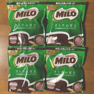 ネスレ ミロ オトナの甘さ 200g × 4(残りわずか)