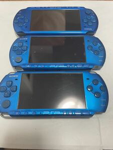 SONY PSP本体 PSP3000 3台まとめて売る
