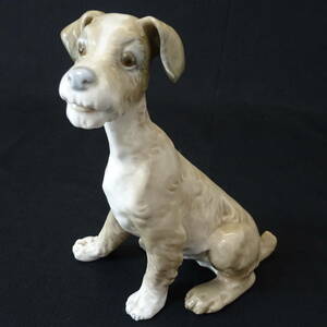 【1373981-083】LLADRO リヤドロ 4583/Dog Looks 犬 フィギュリン 陶器人形 置物 インテリア コレクション 80サイズ発送同梱不可