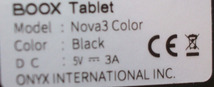 カラー電子書籍リーダー ONYX BOOX Nova3 Color カラー電子ペーパーカレイドプラスE Ink搭載 7.8インチAndroidタブレット_画像4