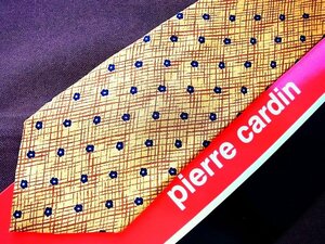 ♪9864C♪良品【花 小花 ドット 柄】ピエールカルダン【pierre cardin】ネクタイ