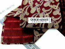 ♪今週の特売980円～♪0800♪良品【GIORGIO ARMANI】アルマーニ【デザイン 模様 柄】ネクタイ♪_画像2