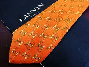 ♪8194D♪状態並品【ひょう 動物 置き物 柄】ランバン【LANVIN】ネクタイ