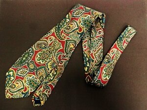 ♪8261C♪良品【ペイズリー 柄】ボルサリーノ【Borsalino】ネクタイ