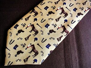 !8931C! superior article [ horse horse riding harness pattern ] Junko Shimada [ island rice field sequence .] necktie 