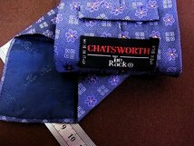 ♪6595C♪良品【花・スクエア 柄】CHATSWORTH【タイラック 】ネクタイ_画像2