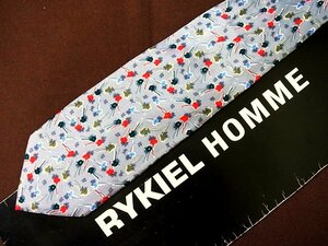 !23318C! superior article [ flower small flower plant pattern ] Sonia Rykiel [RYKIEL] necktie 