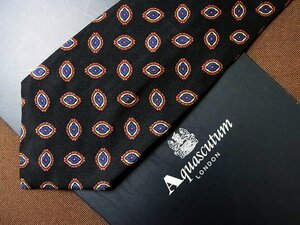 !23347C! superior article [ flower pattern design pattern ] Aquascutum [Aquascutum] necktie 