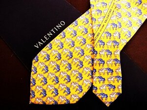 ♪23055C♪良品【ペガサス 馬 ウマ 柄】ヴァレンティノ【VALENTINO】ネクタイ