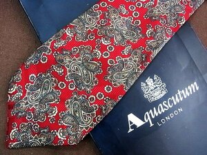 !6584C! superior article [peiz Lee pattern ] Aquascutum [Aquascutum] necktie 