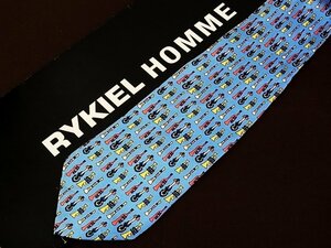 ♪8318C♪良品【楽器 トランペット バイオリン 柄】ソニアリキエル【SONIA RYKIEL】ネクタイ