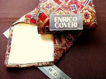 ♪9964C♪良品【花 植物 四角 柄】エンリココベリ【ENRICO COVERI】ネクタイ_画像2