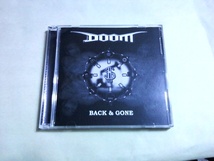 DVDなし DOOM ‐ BACK & GONE 32songs 2CD's + 13songs DVD_画像1