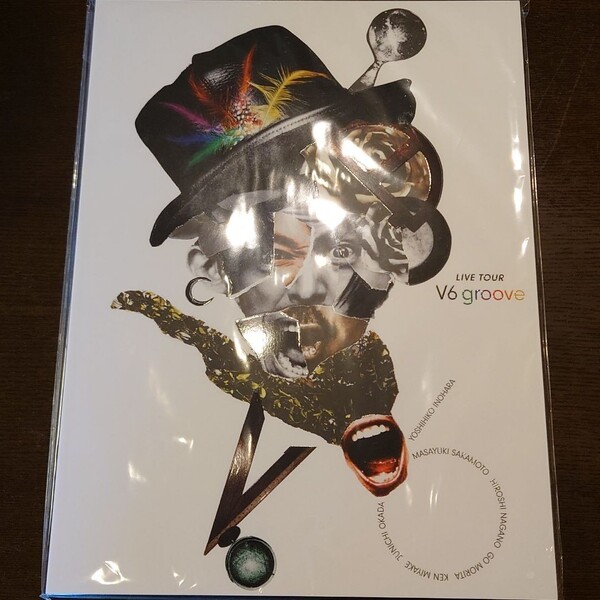 V6 LIVE TOUR groove 2021 パンフレット